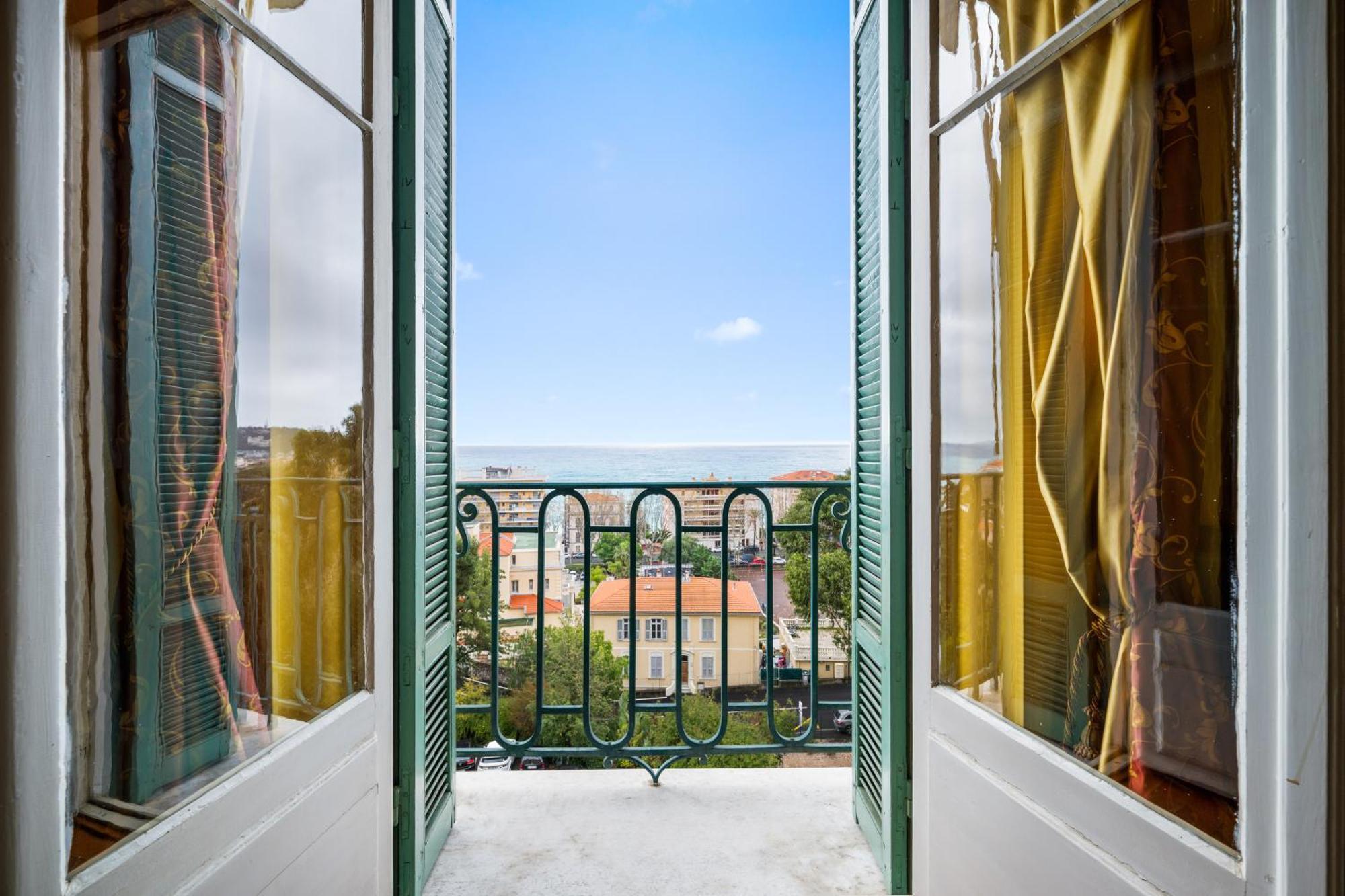 Le Coq Tersling - Residential Parking - Ac - Sea View Apartman Menton Kültér fotó